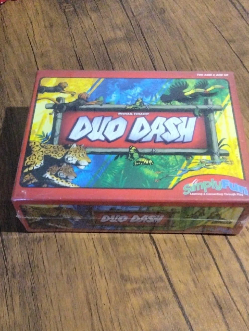 Dino Dash Kids Board Game by - Red